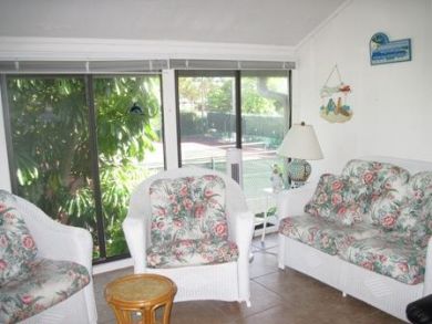 Furnished lanai